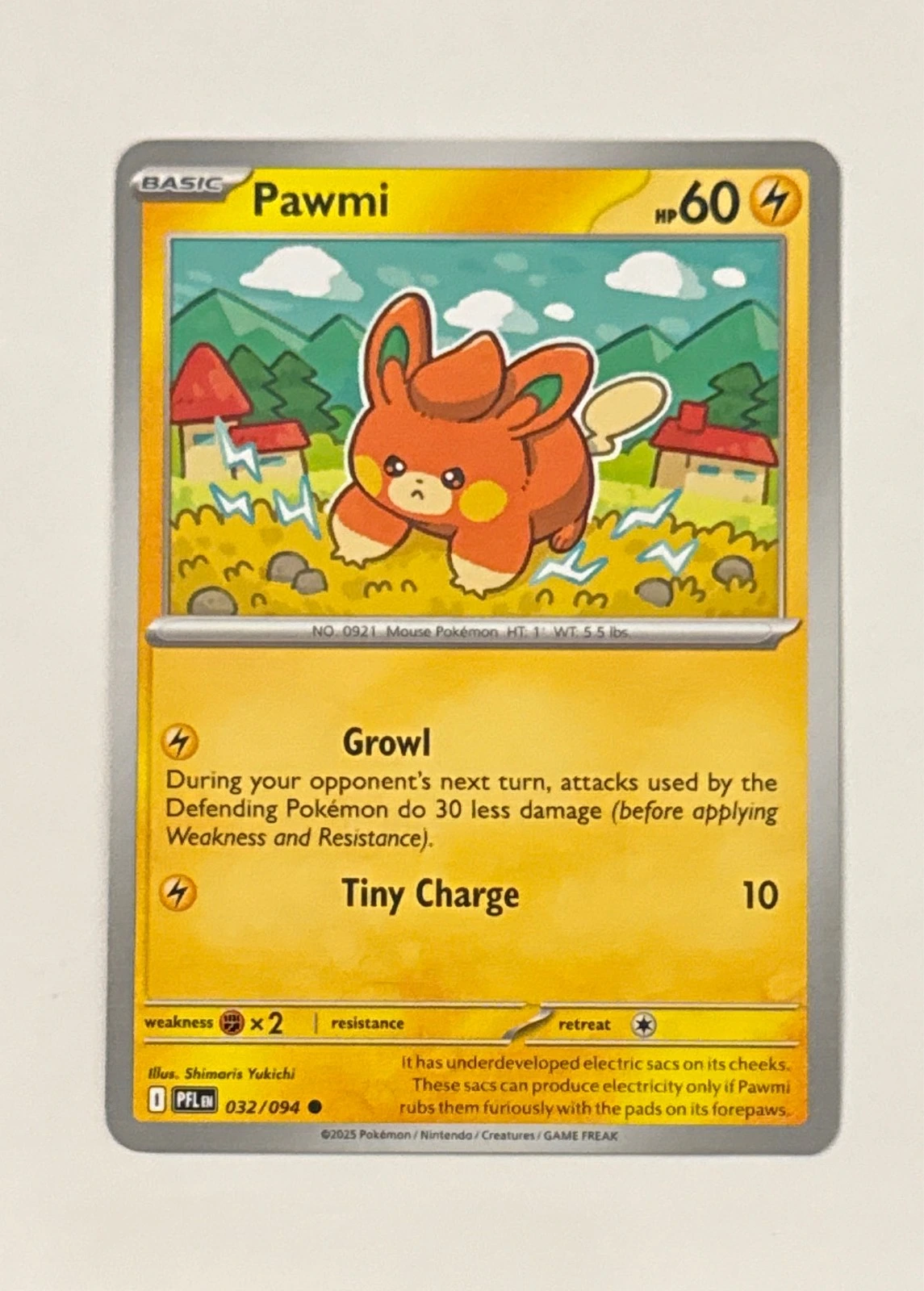 Pawmi - Prismatic Evolutions #032/094