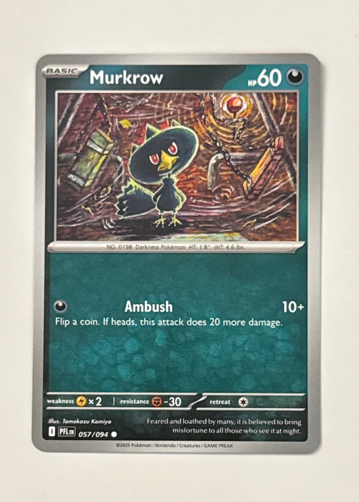 Murkrow - Prismatic Evolutions #057/094