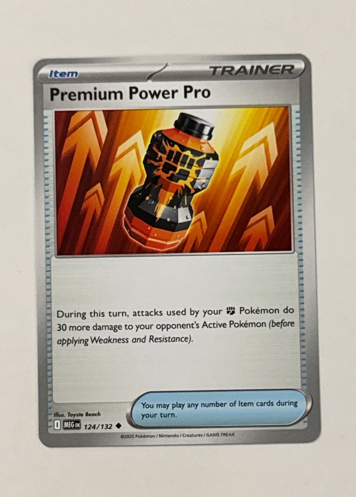 Premium Power Pro - Pokémon TCG: Scarlet & Violet—Prismatic Evolutions #124/132