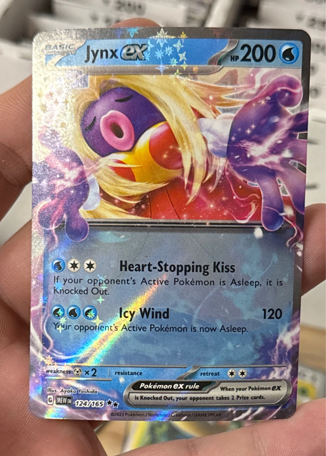Jynx ex - Pokémon 151 #124/165