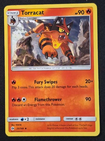 Torracat - Sun & Moon Base Set #25/149