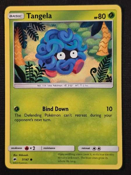 Tangela - Burning Shadows #7/147
