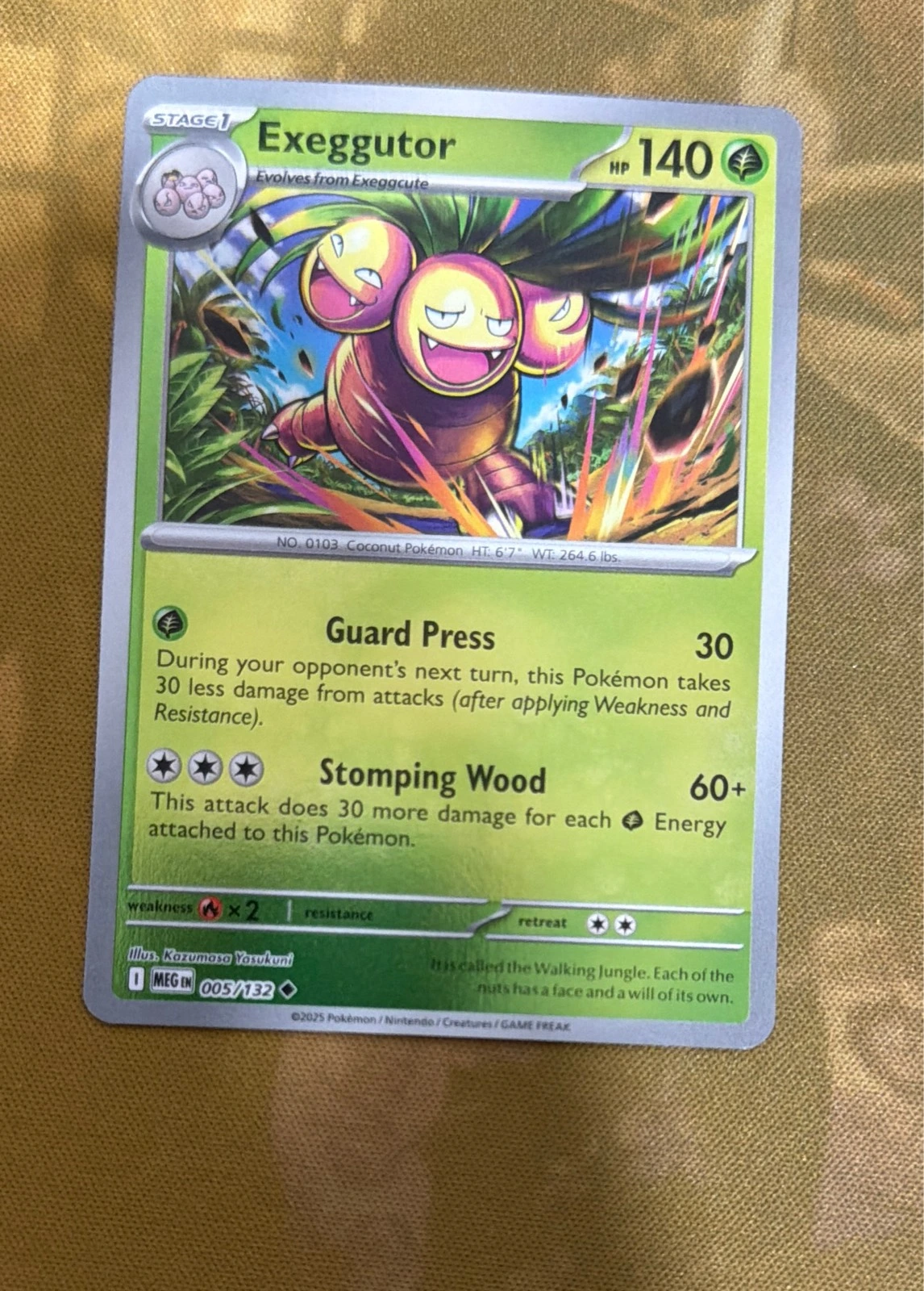 Exeggutor - Pokémon TCG: Scarlet & Violet—Prismatic Evolutions #005/132