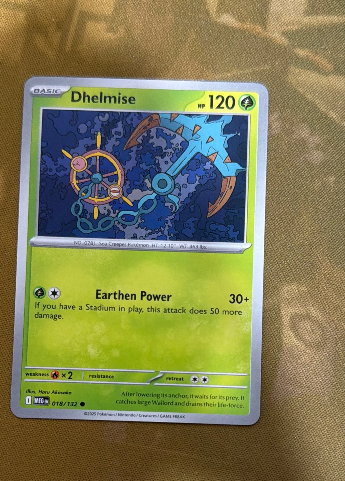 Dhelmise - Pokémon #018/132