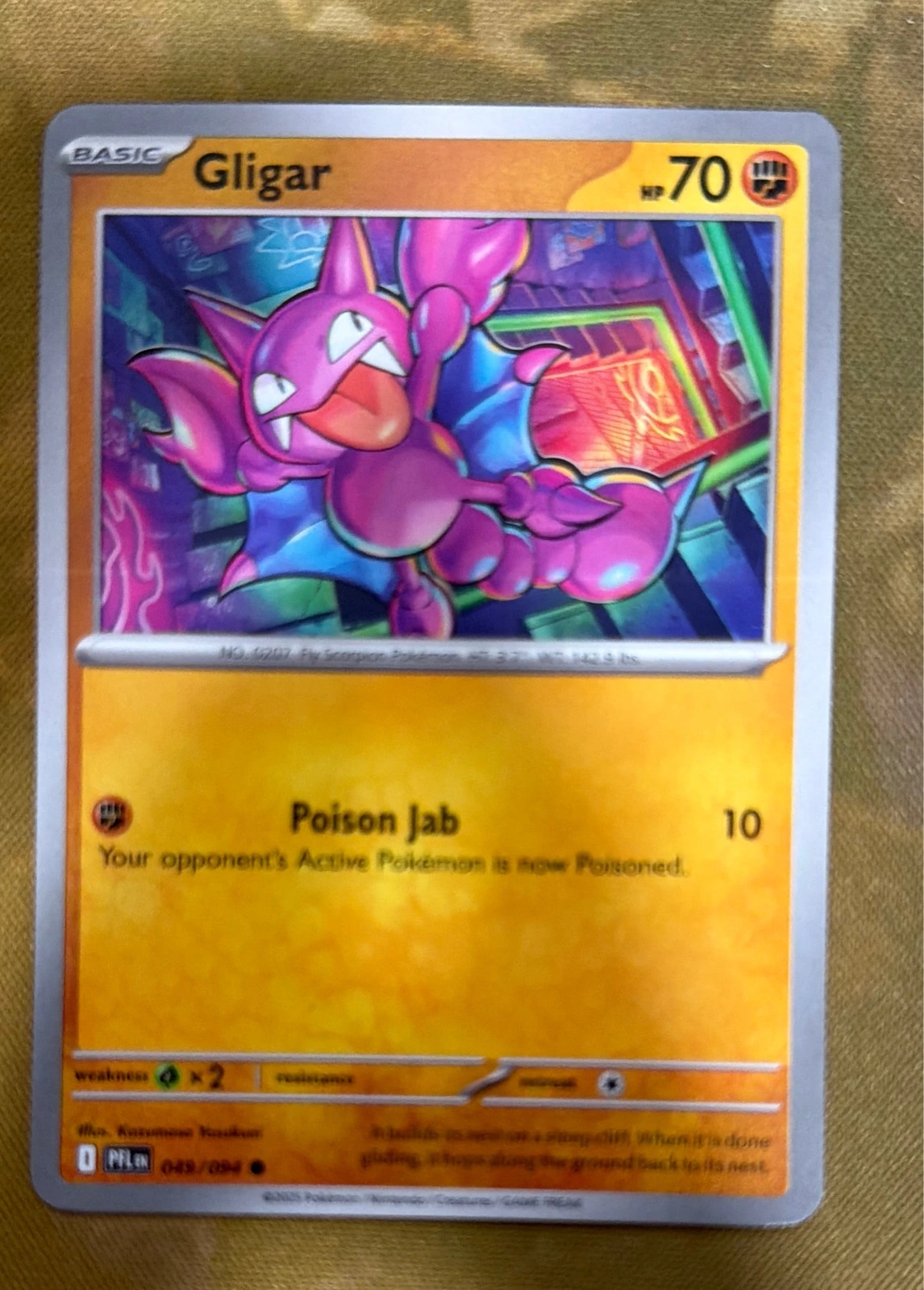 Gligar - Prismatic Evolutions #049/094