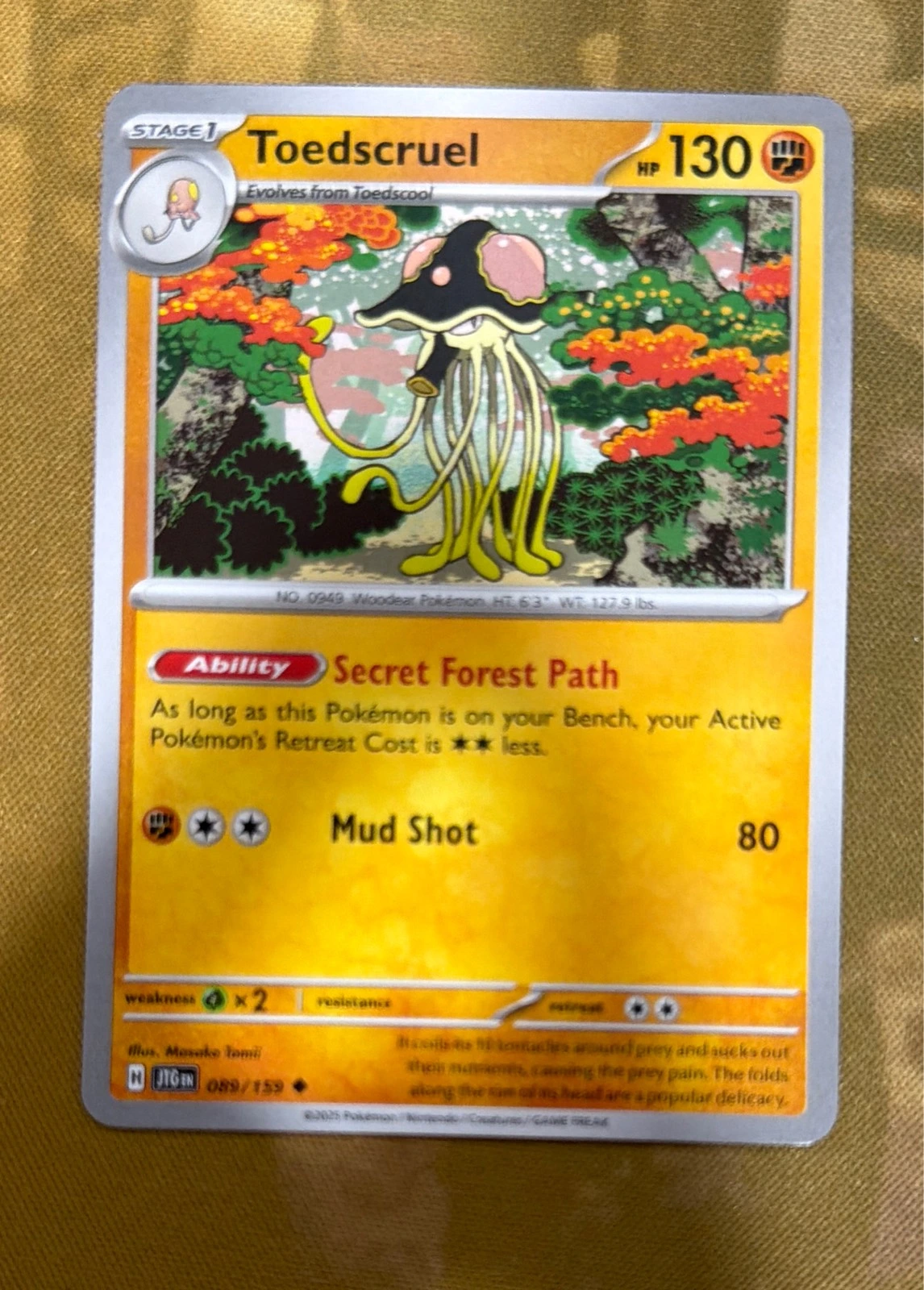 Toedscruel - Scarlet & Violet #089/159