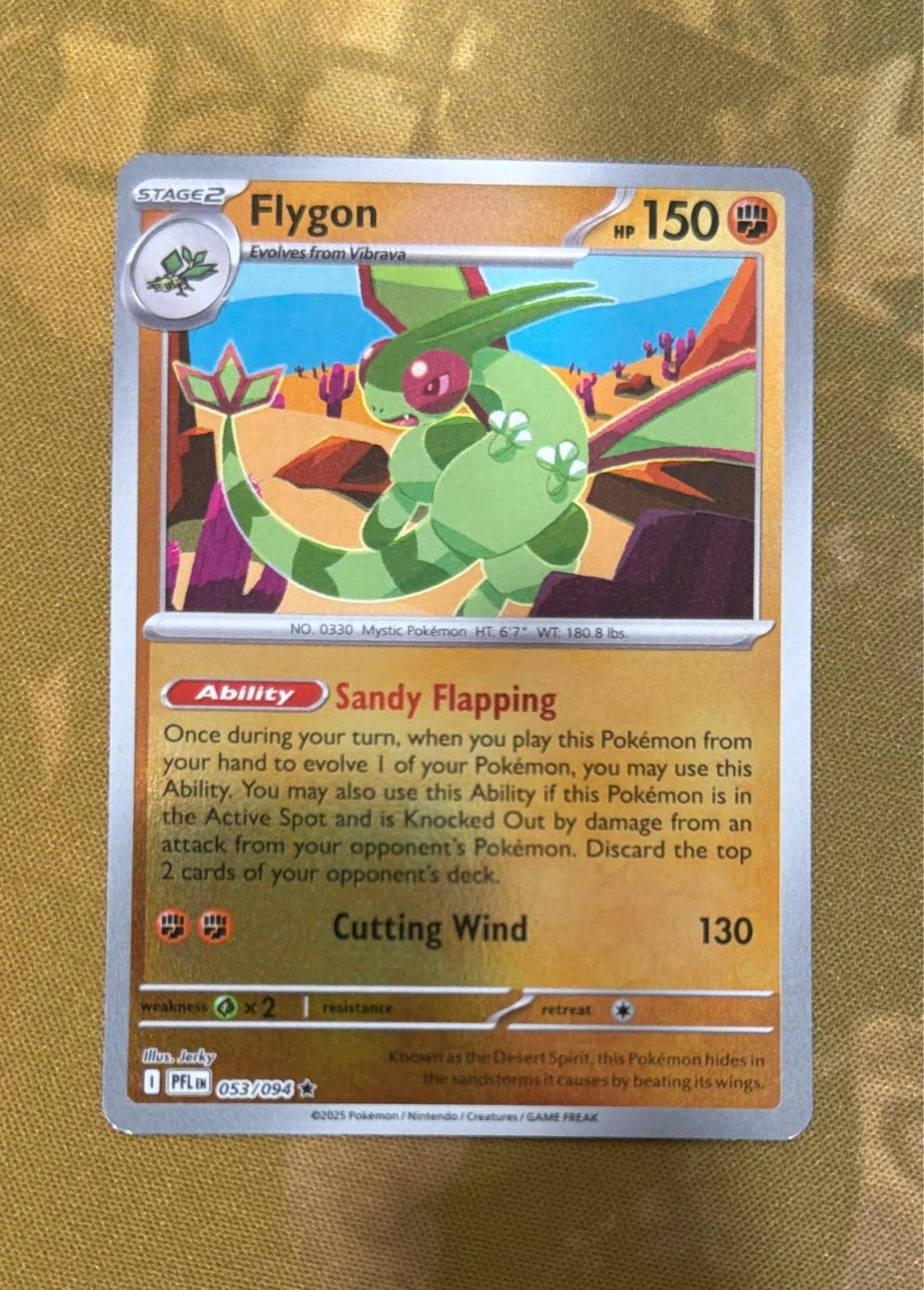 Flygon - Prismatic Evolutions #053/094
