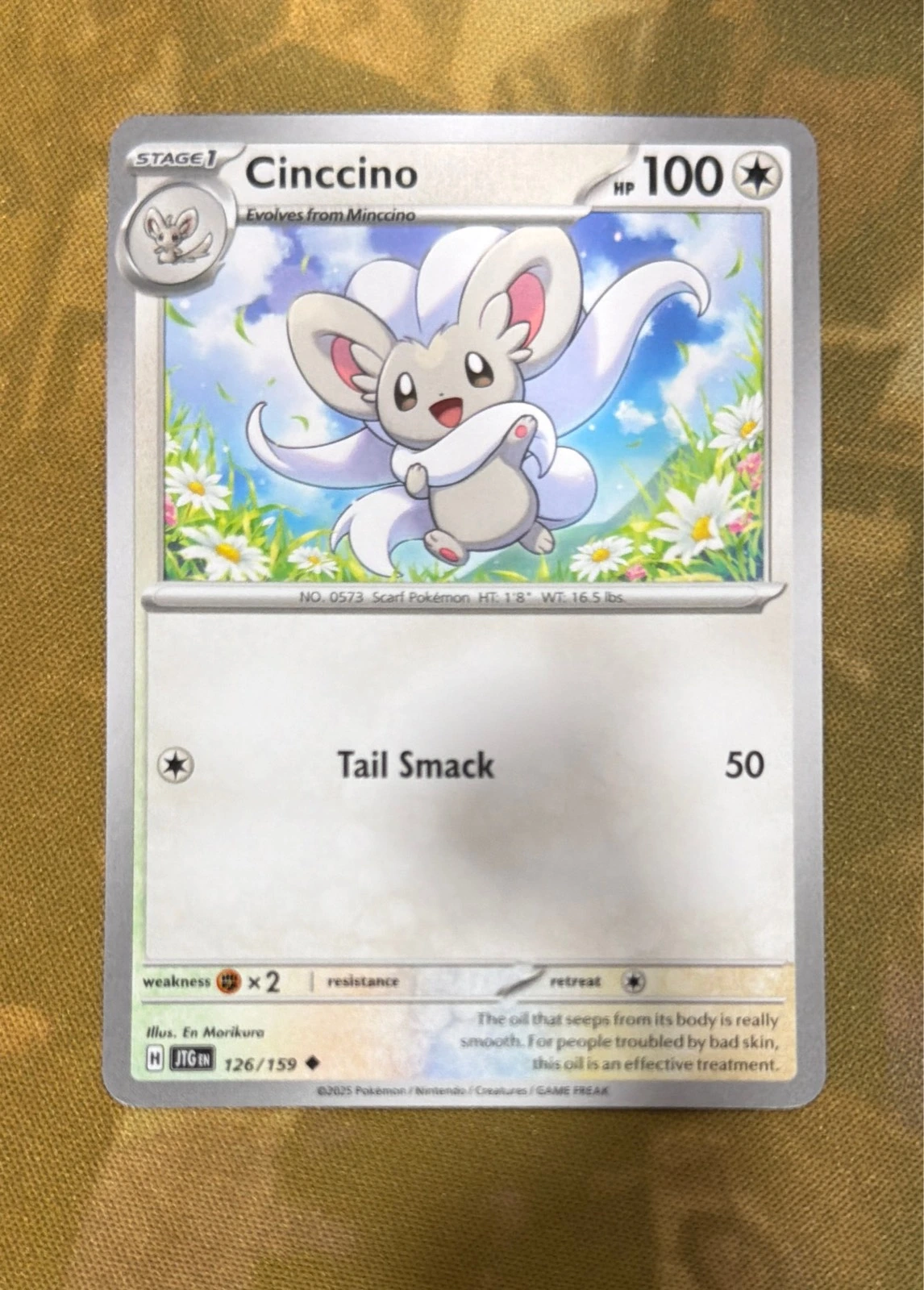 Cinccino - Temporal Forces #126/159