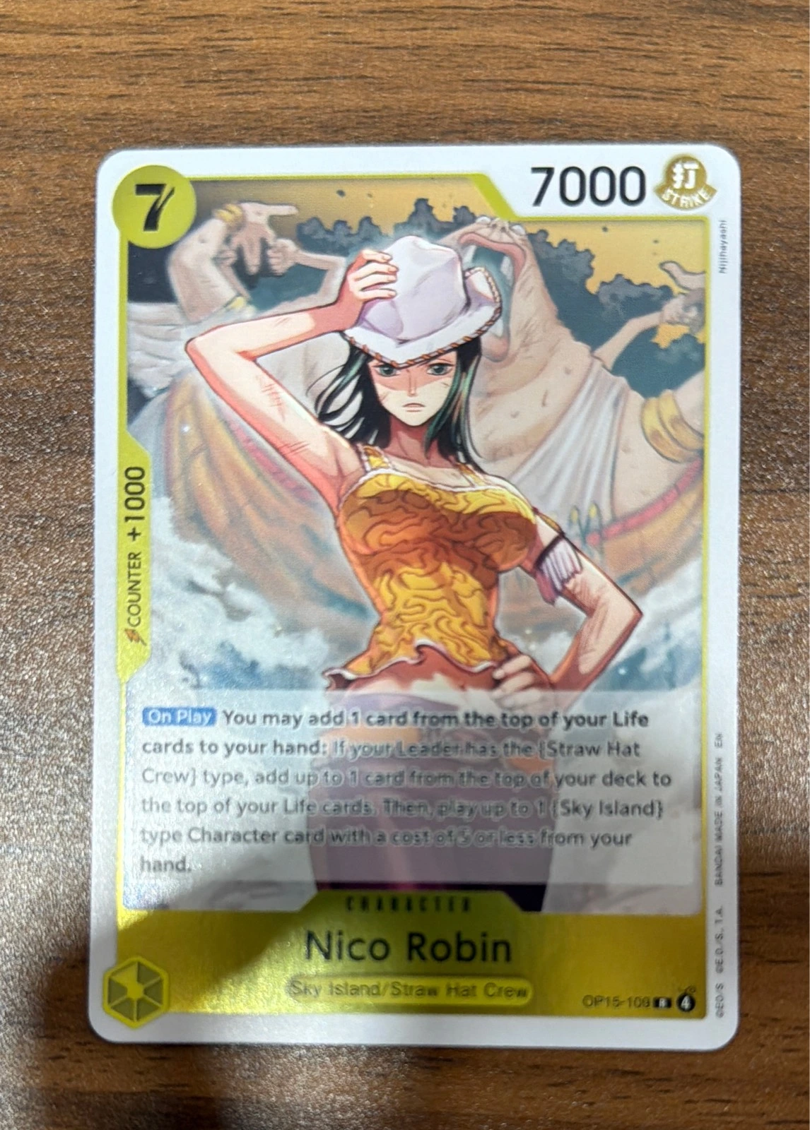 Nico Robin - Wings of the Captain #OP15-108