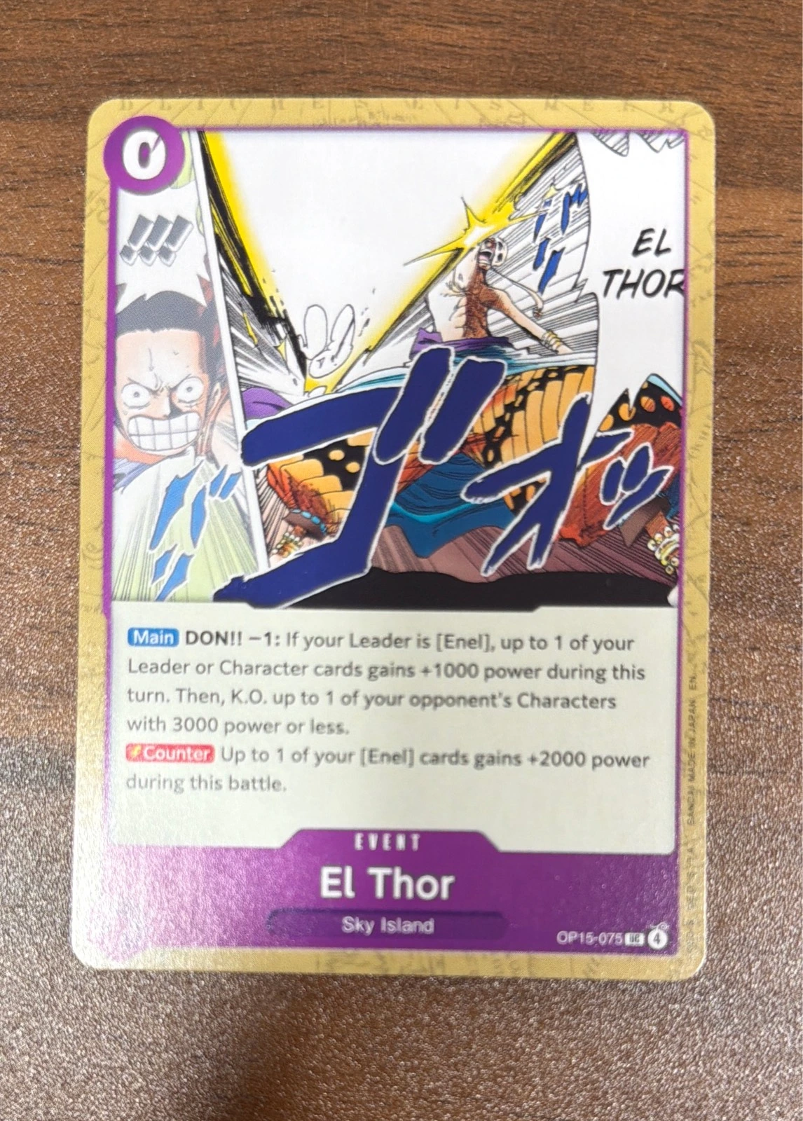 El Thor - Wings of the Captain #OP05-075