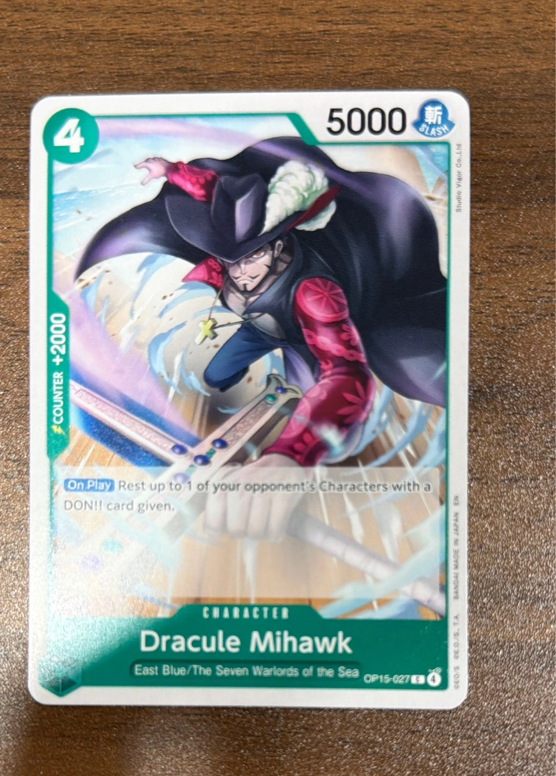 Dracule Mihawk - Wings of the Captain #OP05-027