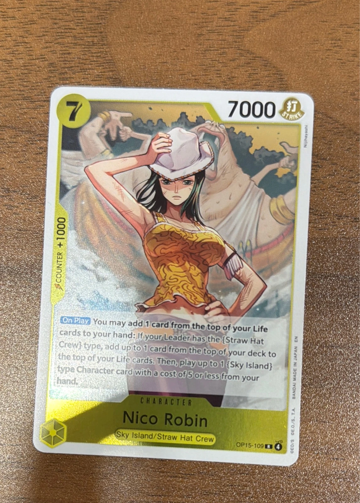 Nico Robin - Wings of the Captain #OP06-109
