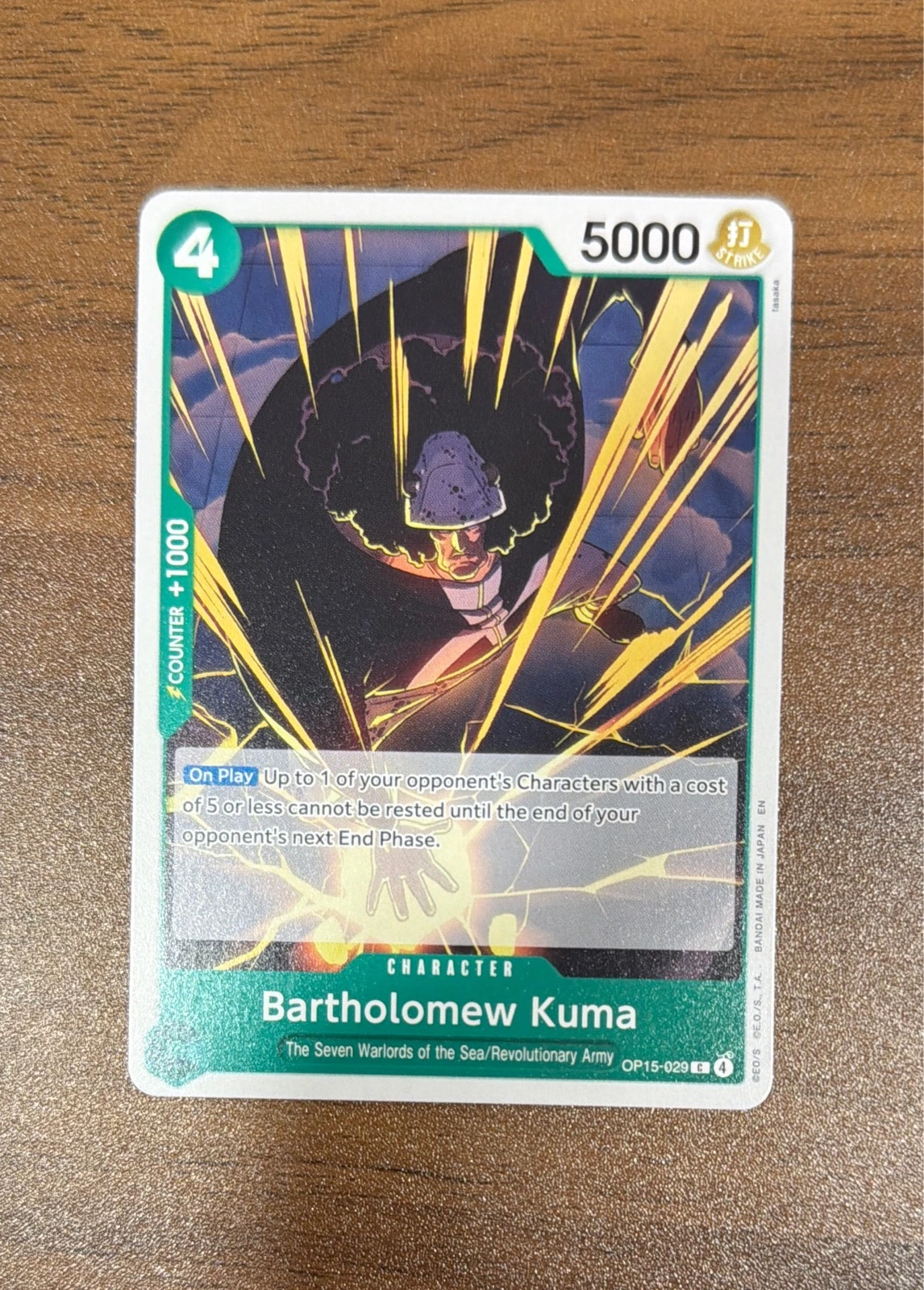 Bartholomew Kuma - Wings of the Captain #OP06-029