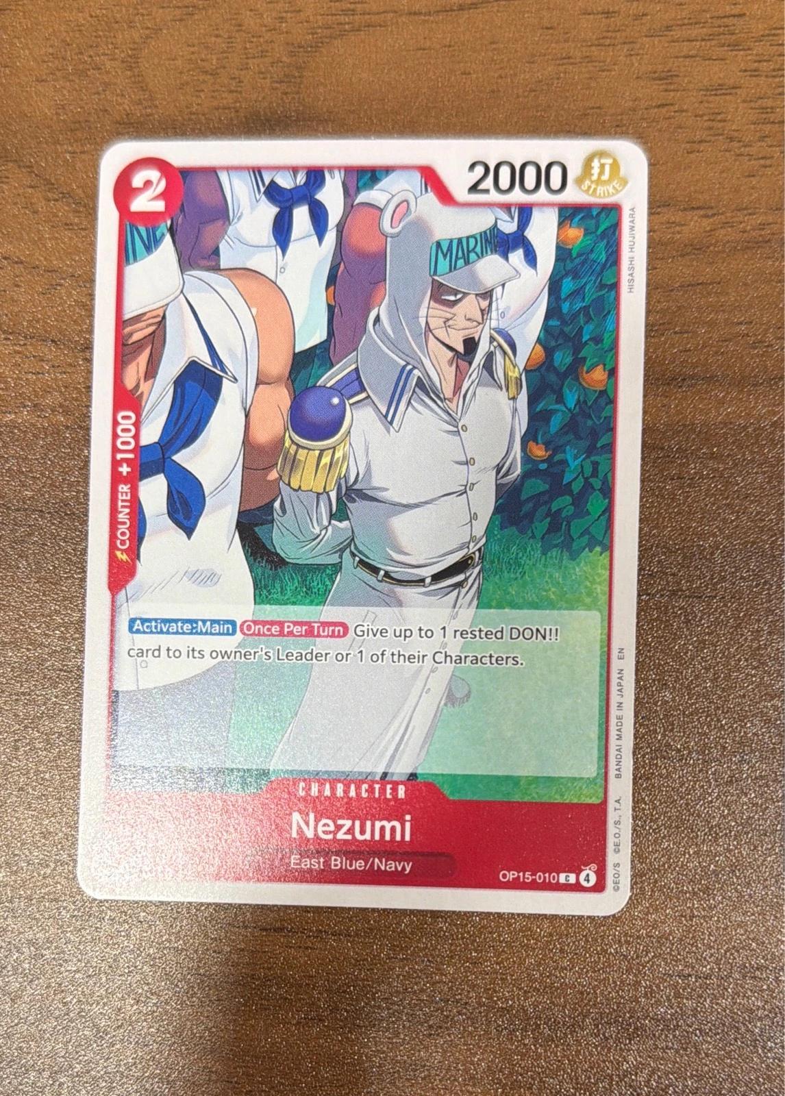 Nezumi - Wings of the Captain #OP15-010