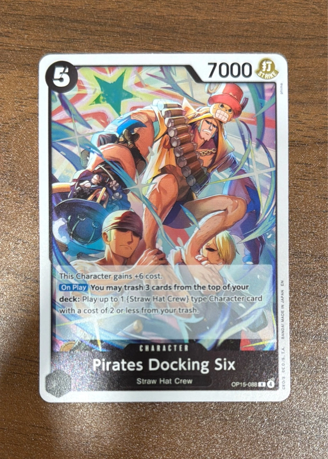 Pirates Docking Six - Wings of the Captain #OP15-088