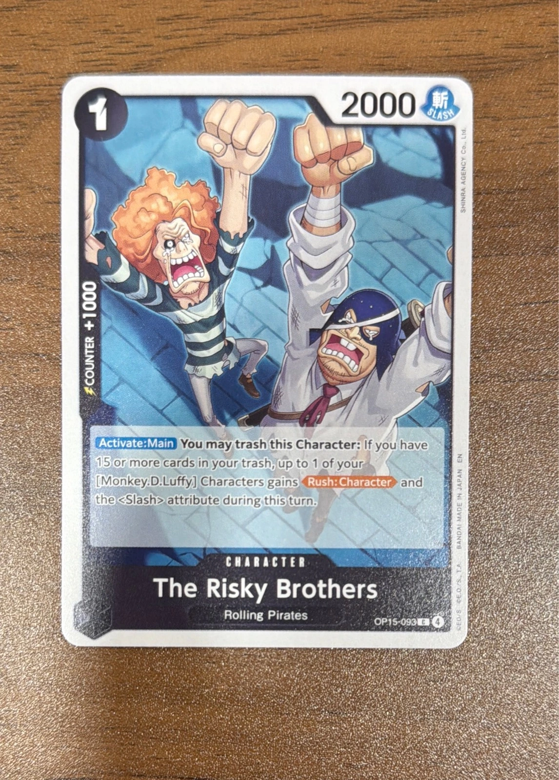 The Risky Brothers - Wings of the Captain #OP05-093