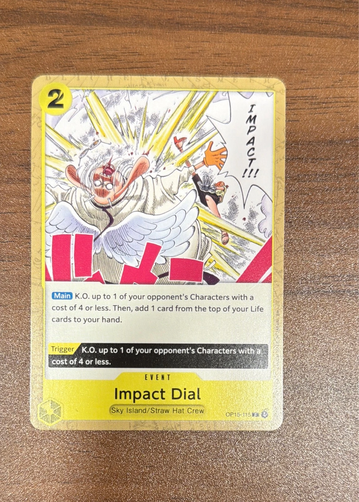 Impact Dial - Wings of the Captain #OP06-115