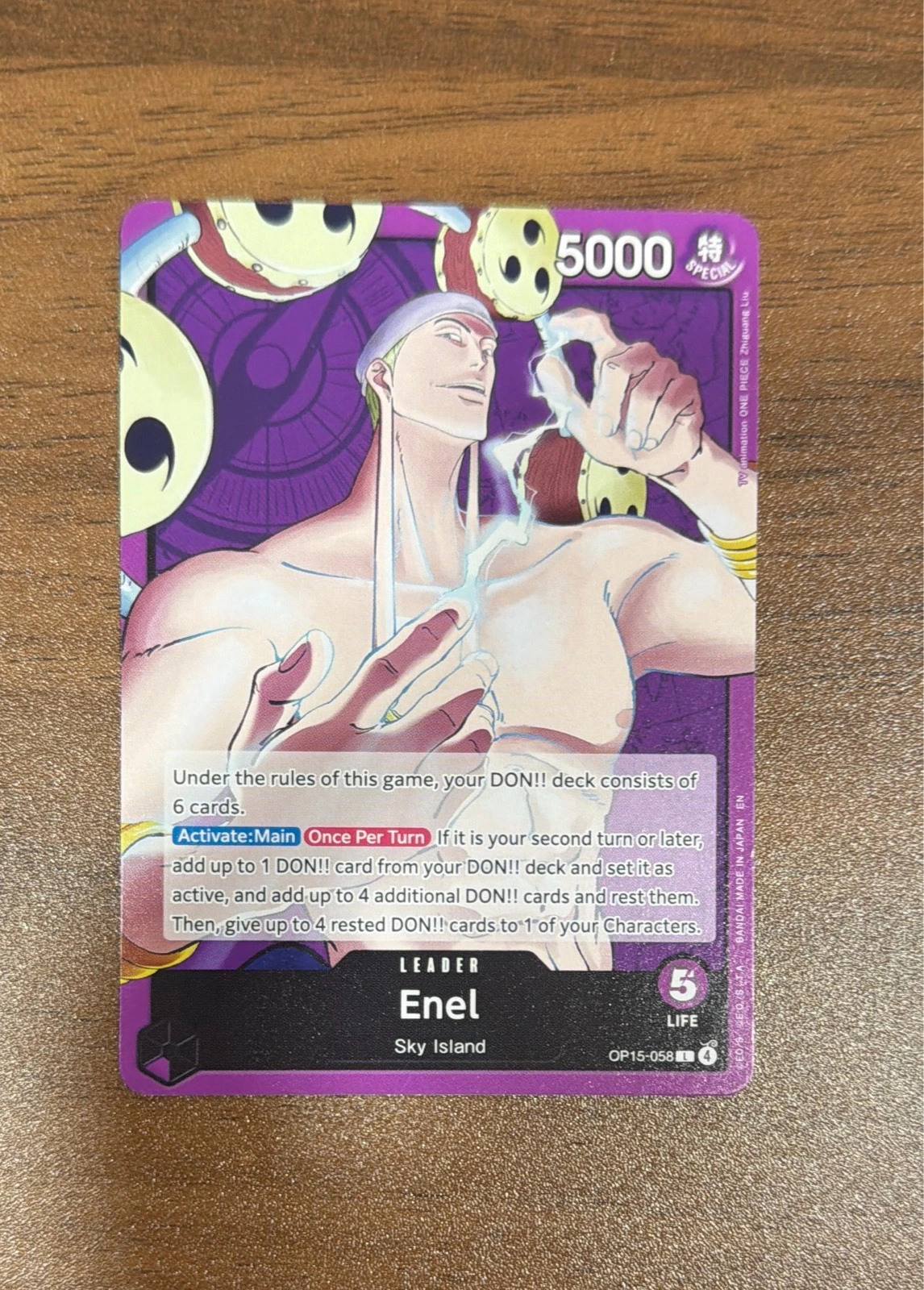 Enel - Wings of the Captain #OP05-098