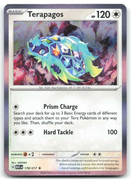 Terapagos - Ascended Heroes #178/217