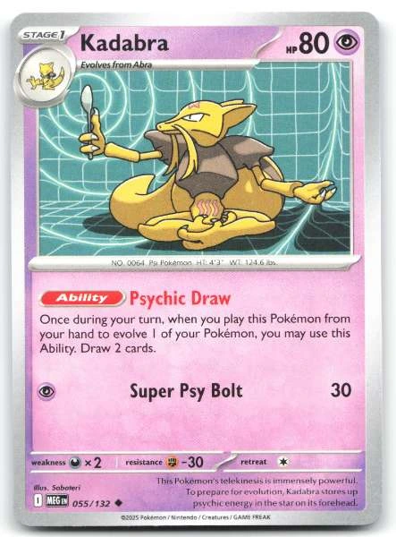 Kadabra - Mega Evolution #055/132