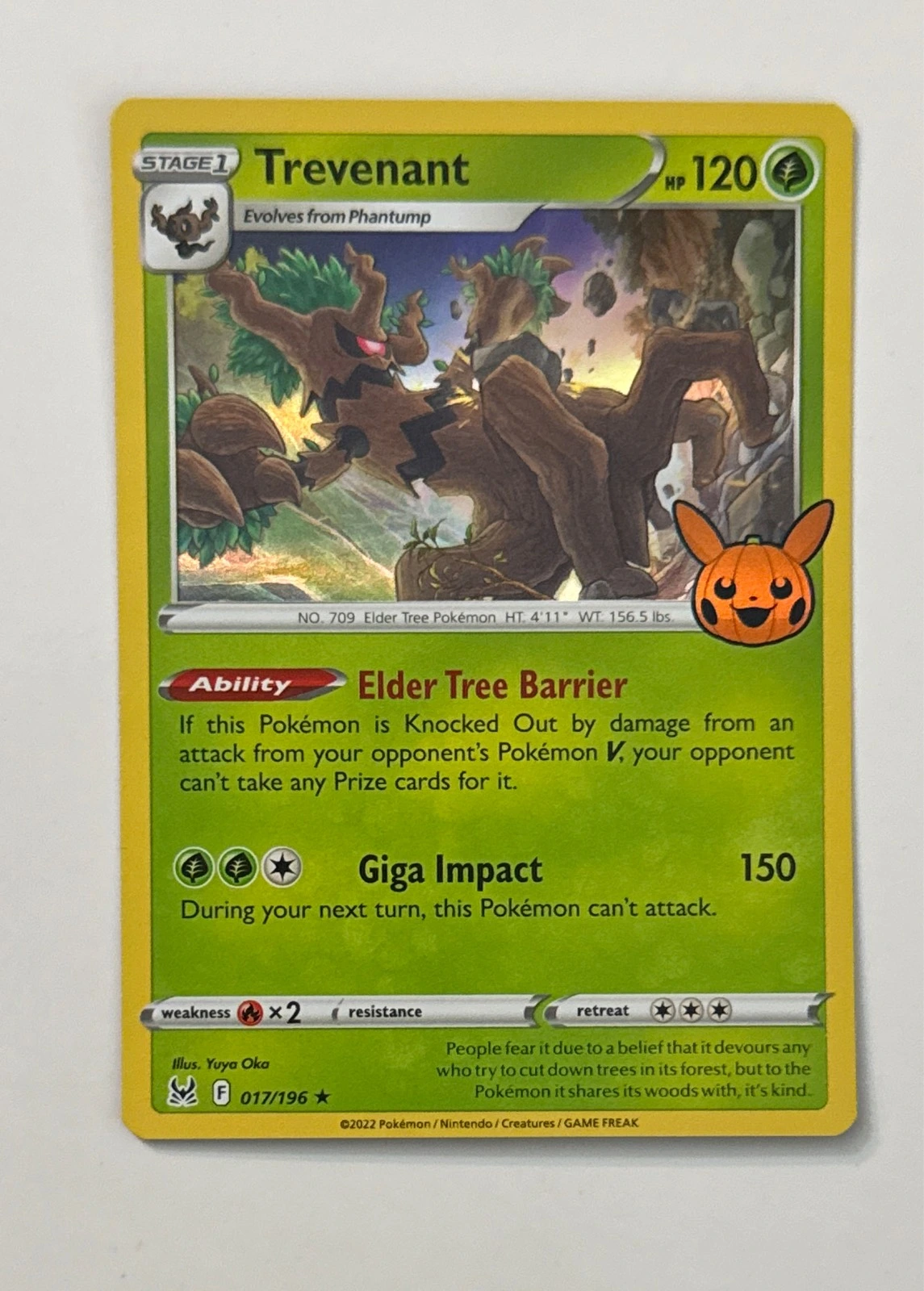 Trevenant - Pokémon TCG: Trick or Trade BOOster Bundle #017/196
