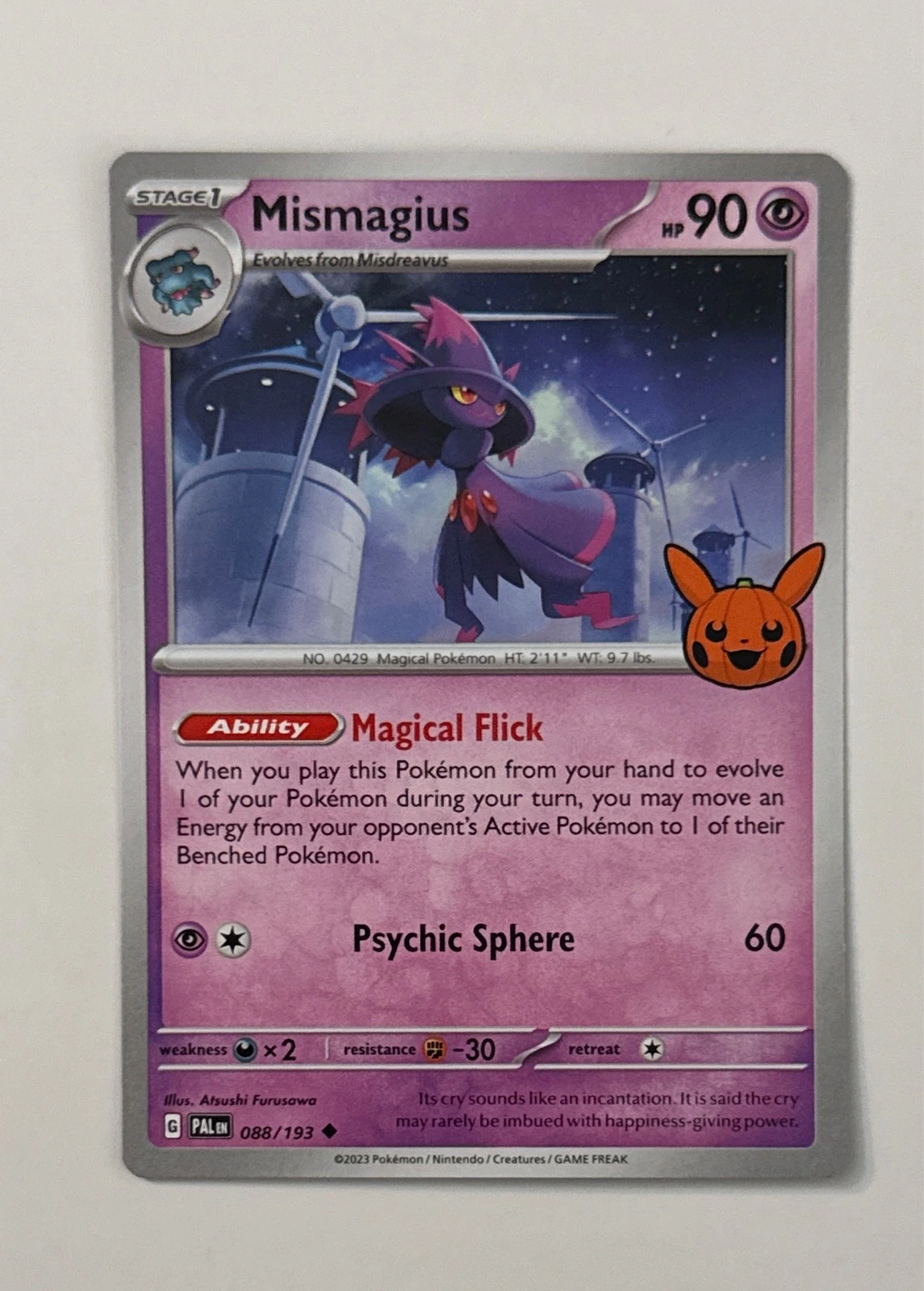 Mismagius - Paldea Evolved #088/193