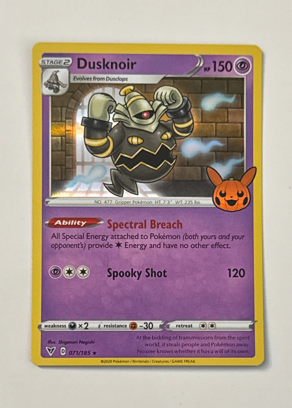 Dusknoir - Vivid Voltage #071/185