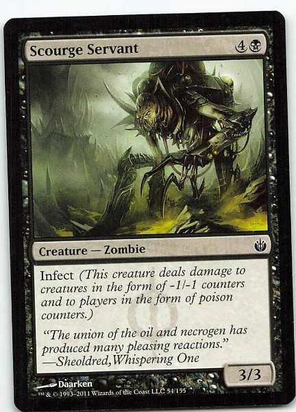Scourge Servant - Mirrodin Besieged #54/155