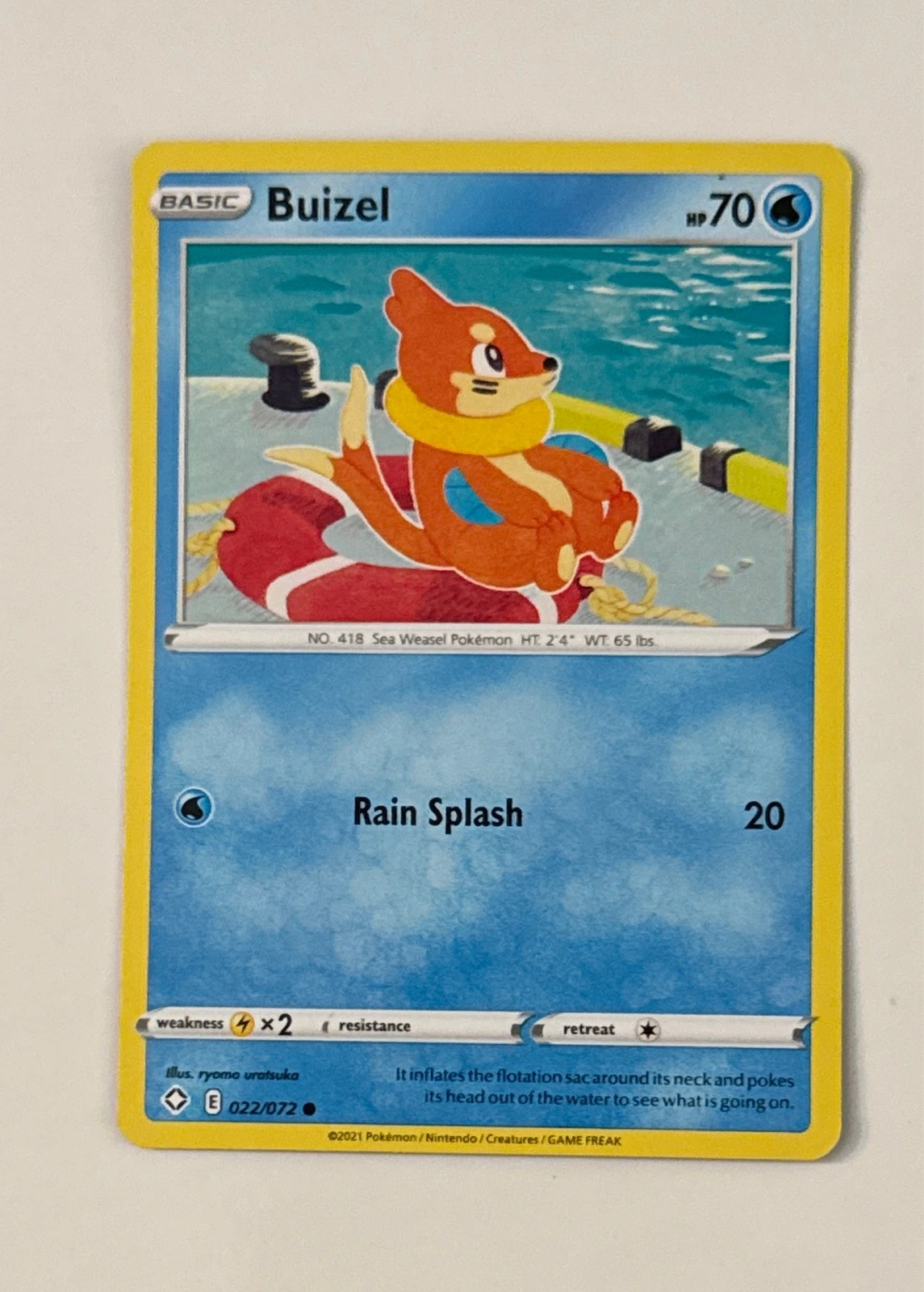 Buizel - Battle Styles #022/072