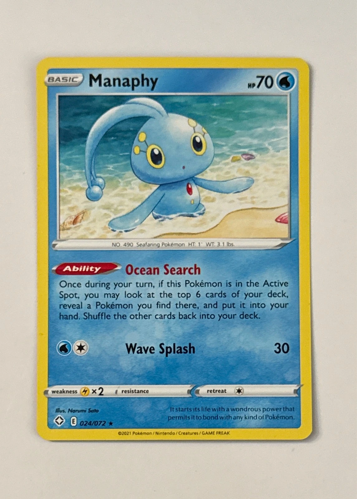 Manaphy - Brilliant Stars #024/072