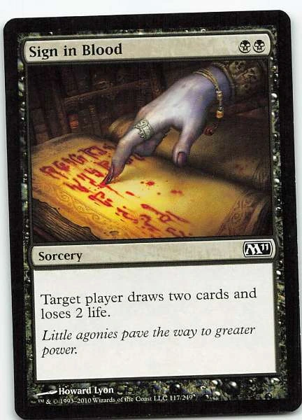 Sign in Blood - Magic 2011 #117/249