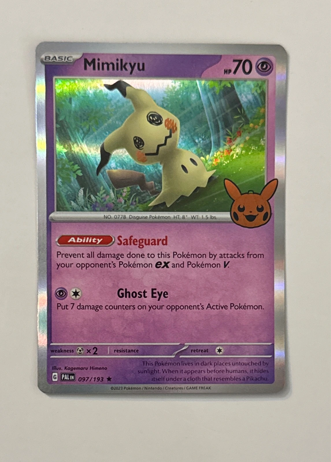 Mimikyu - Paldea Evolved #097/193