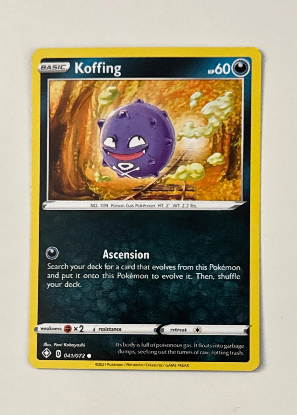 Koffing - Evolving Skies #041/072