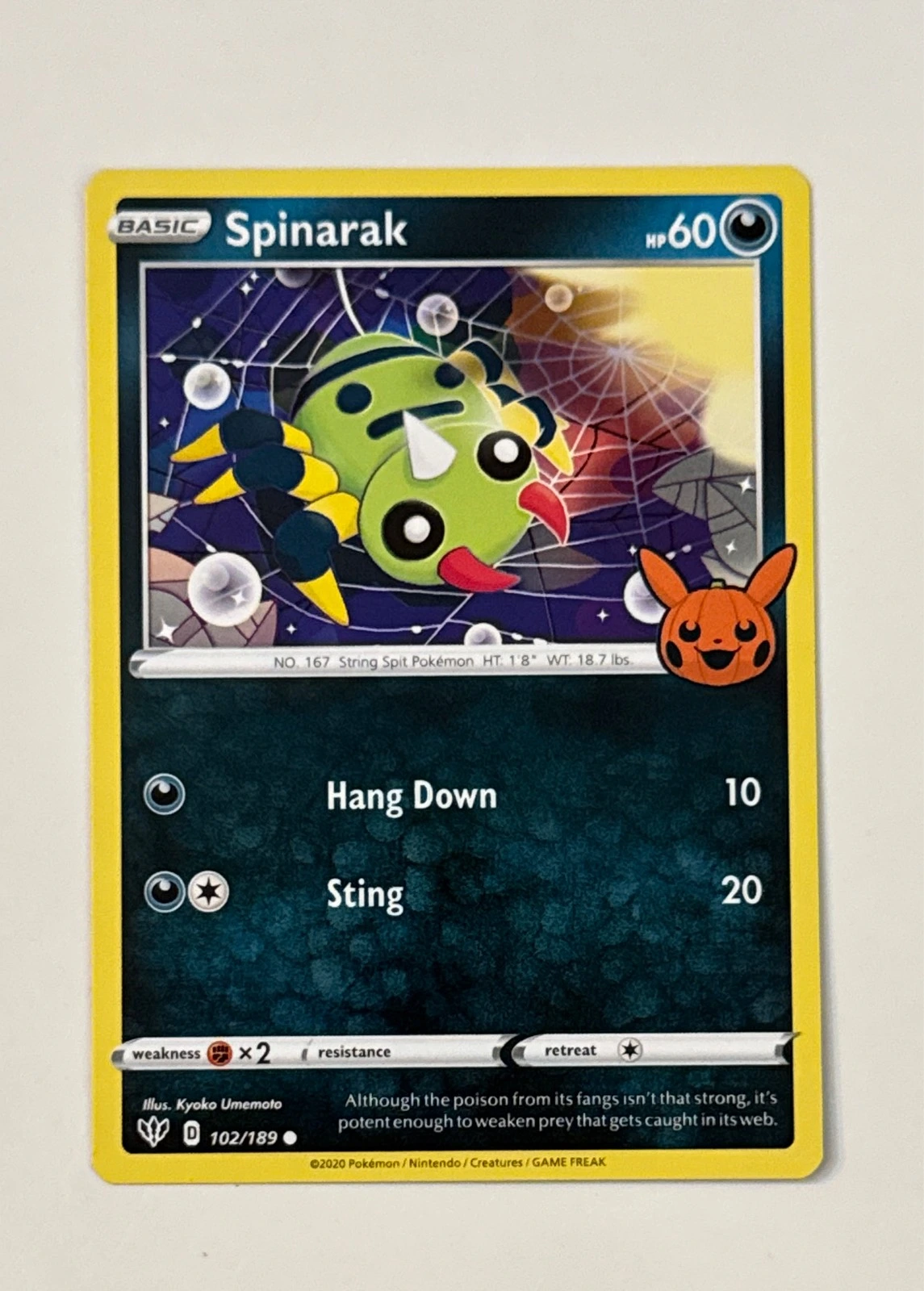 Spinarak - Vivid Voltage #102/189