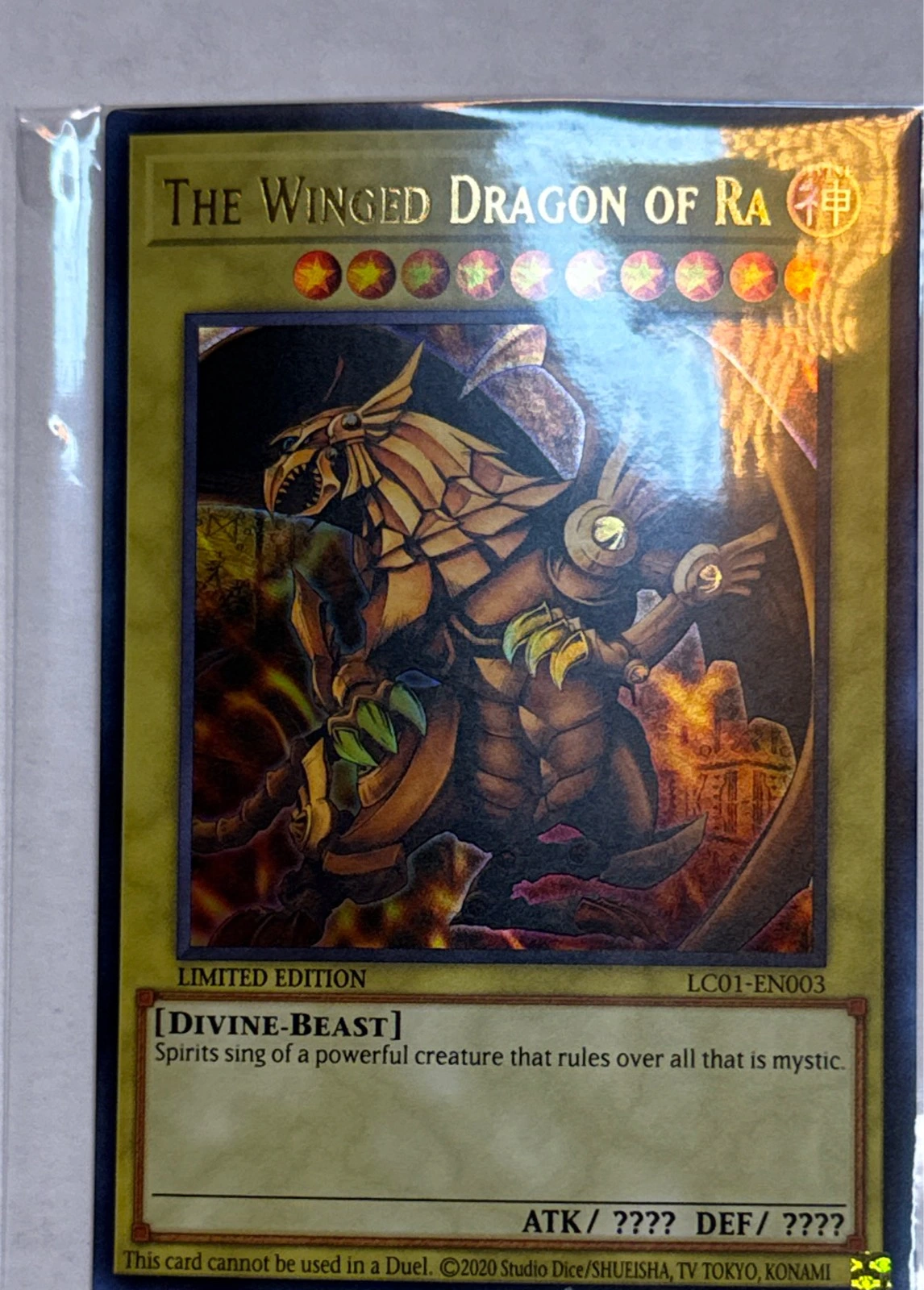 The Winged Dragon of Ra - Legendary Collection: Gameboard Edition #LC01-EN003