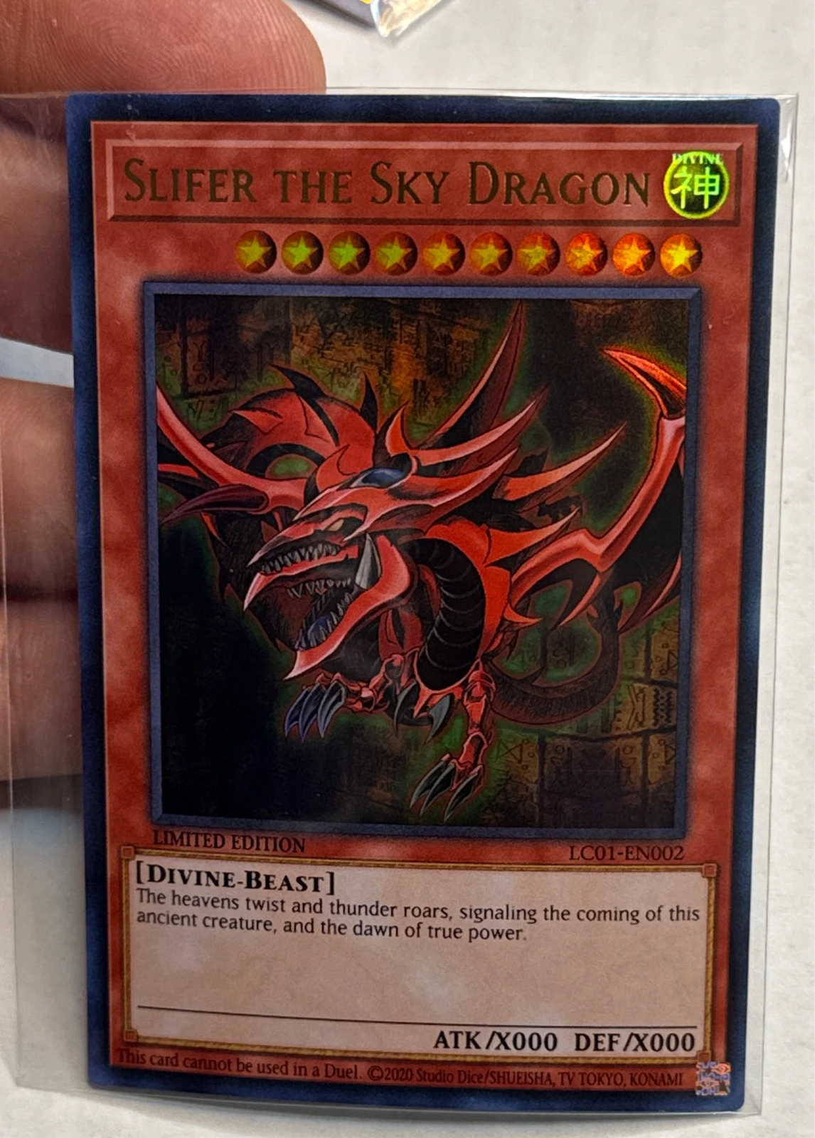 Slifer the Sky Dragon - Legendary Collection #LC01-EN002