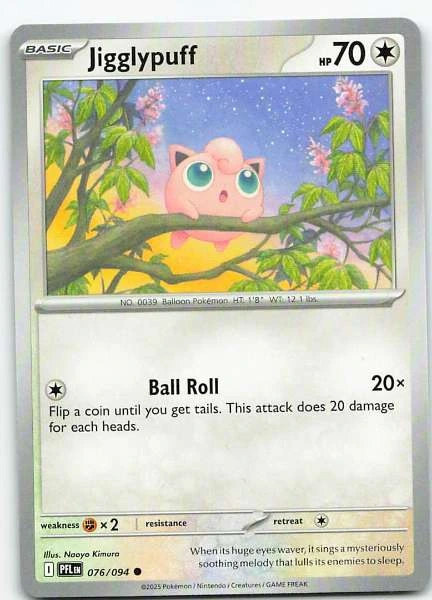 Jigglypuff - Phantasmal Flames #076/094