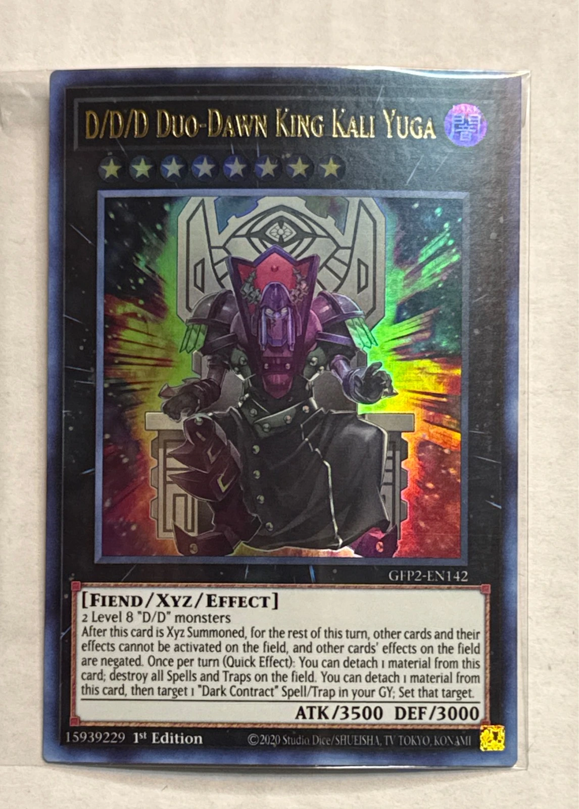 D/D/D Duo-Dawn King Kali Yuga - Ghosts From the Past: The 2nd Haunting #GFP2-EN142