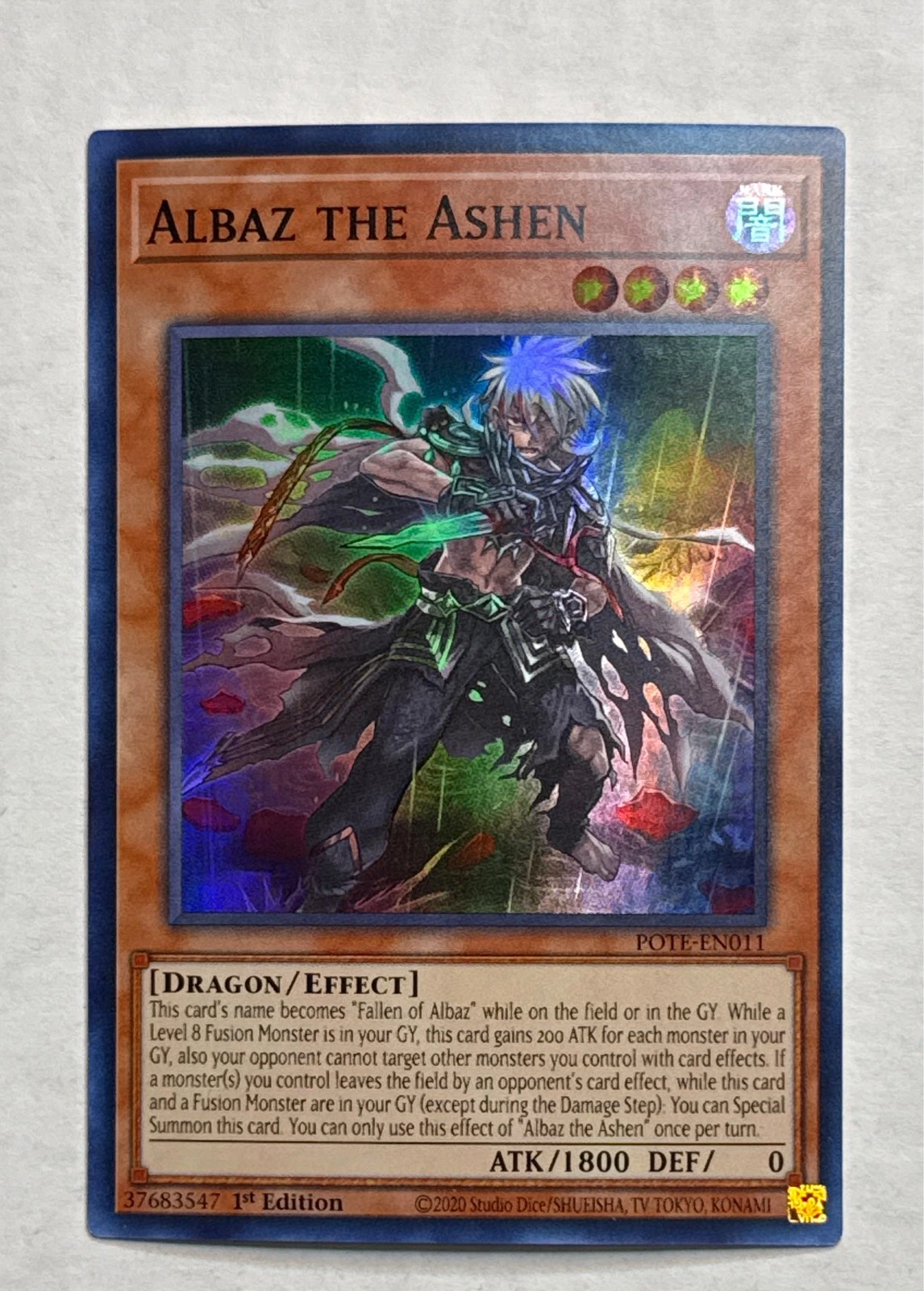 Albaz the Ashen - Power of the Elements #POTE-EN011