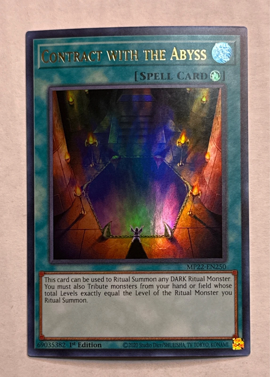 Contract with the Abyss - 2022 Tin of the Pharaoh's Gods #MP22-EN250