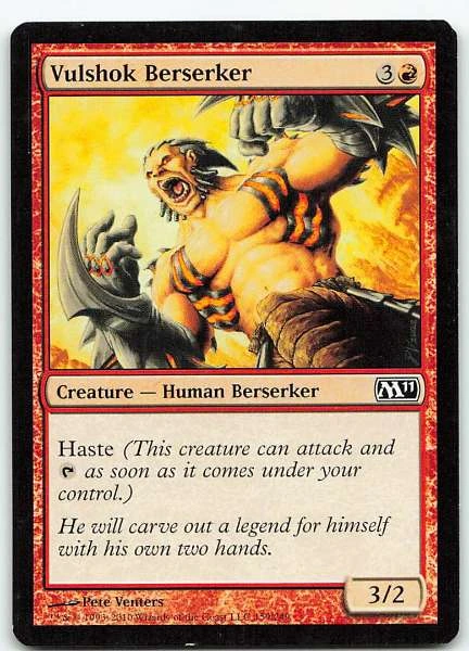 Vulshok Berserker - Magic 2011 #159/249