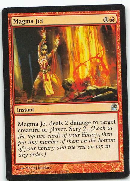 Magma Jet - Theros #128/249