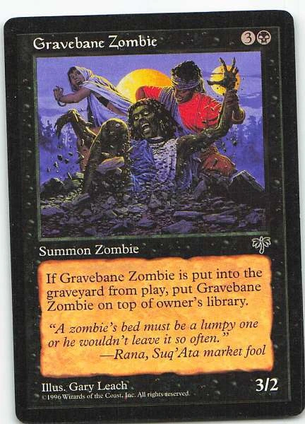 Gravebane Zombie - Mirage #127