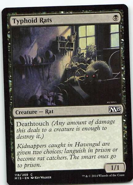 Typhoid Rats - Magic 2015 #118/269