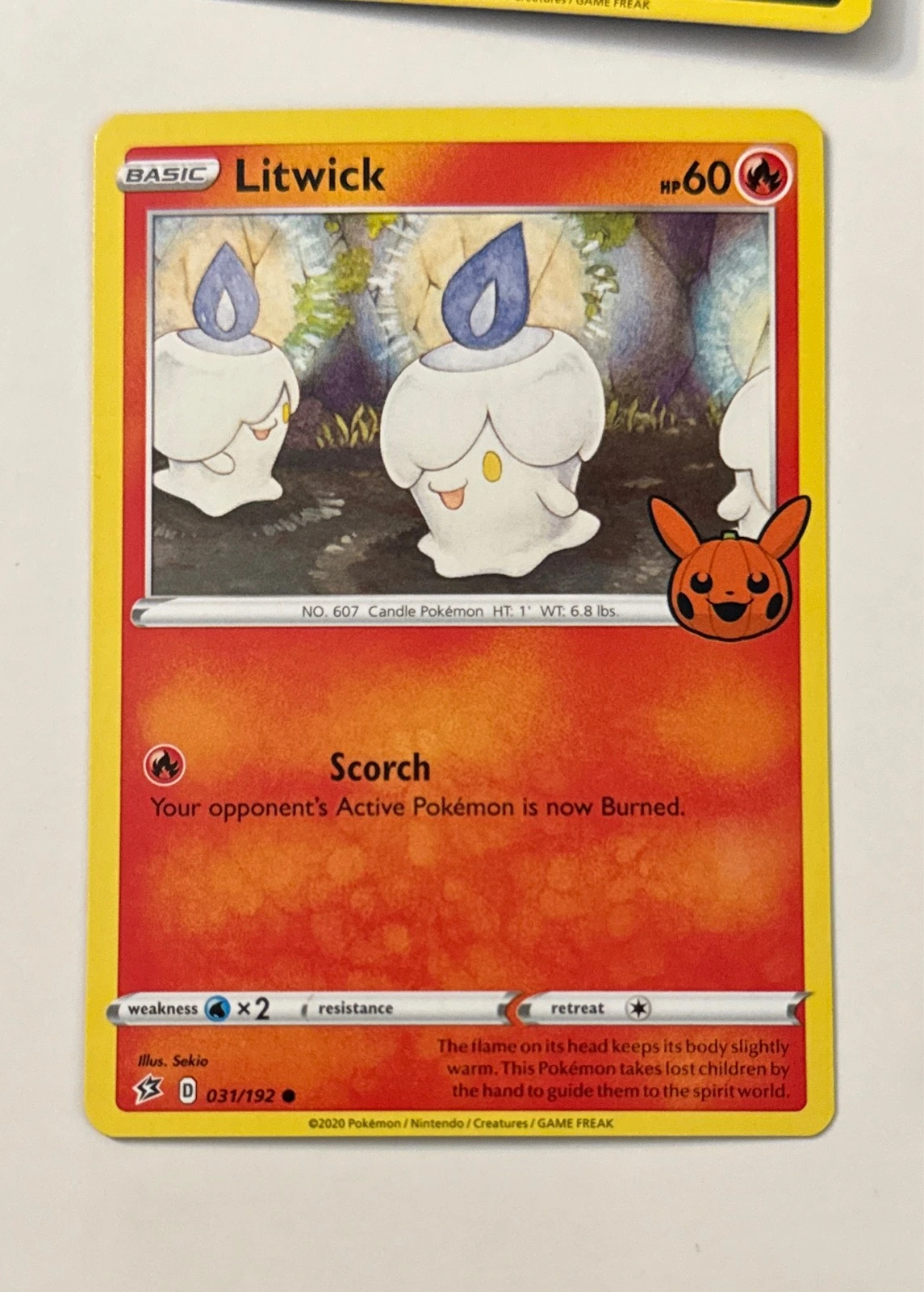 Litwick - Pokémon Trick or Trade BOOster Bundle #031/192