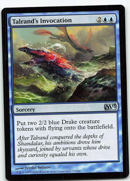 Talrand's Invocation - Magic 2013 #73/249