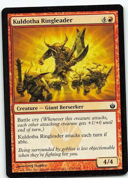 Kuldotha Ringleader - Mirrodin Besieged #70/155