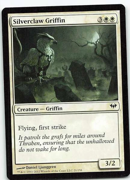 Silverclaw Griffin - Dark Ascension #21/158