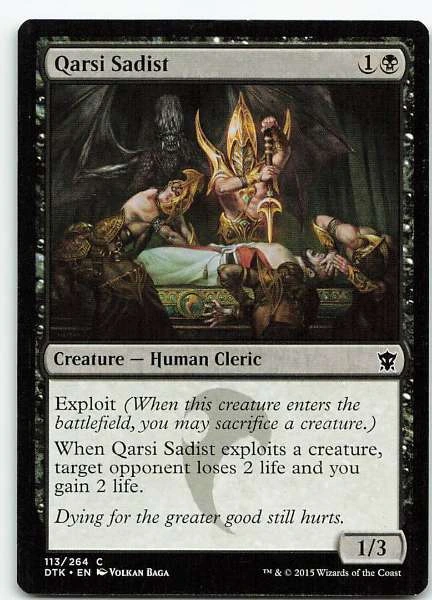 Qarsi Sadist - Dragons of Tarkir #113/264