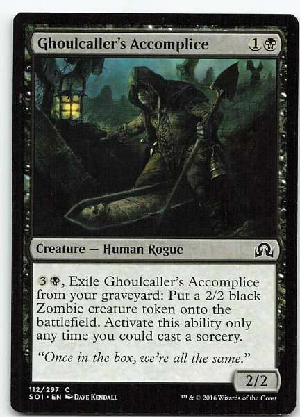 Ghoulcaller's Accomplice - Shadows over Innistrad #112/297